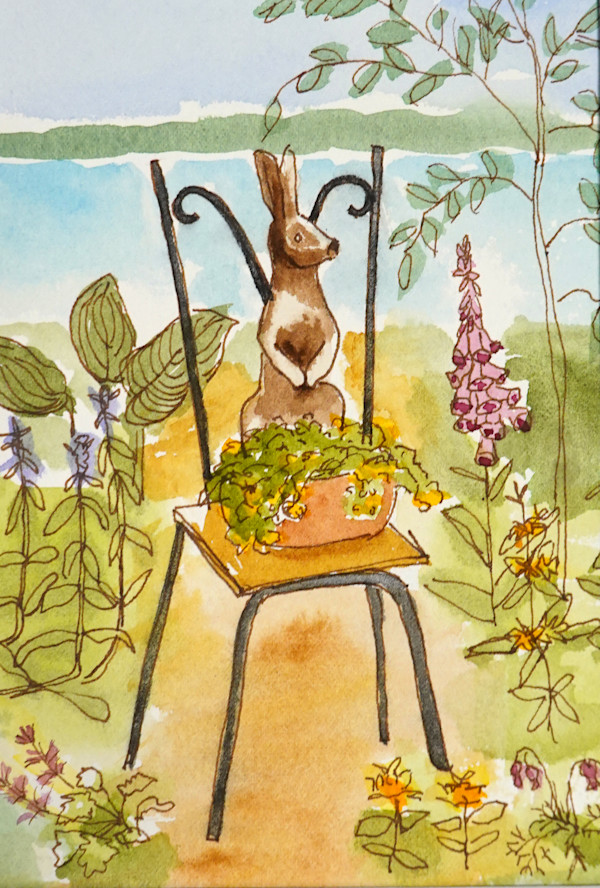 The Garden Party by Judy Kelly, Image 1.