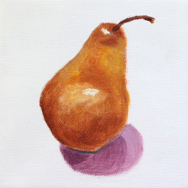 Brown Pear by Judy Kelly