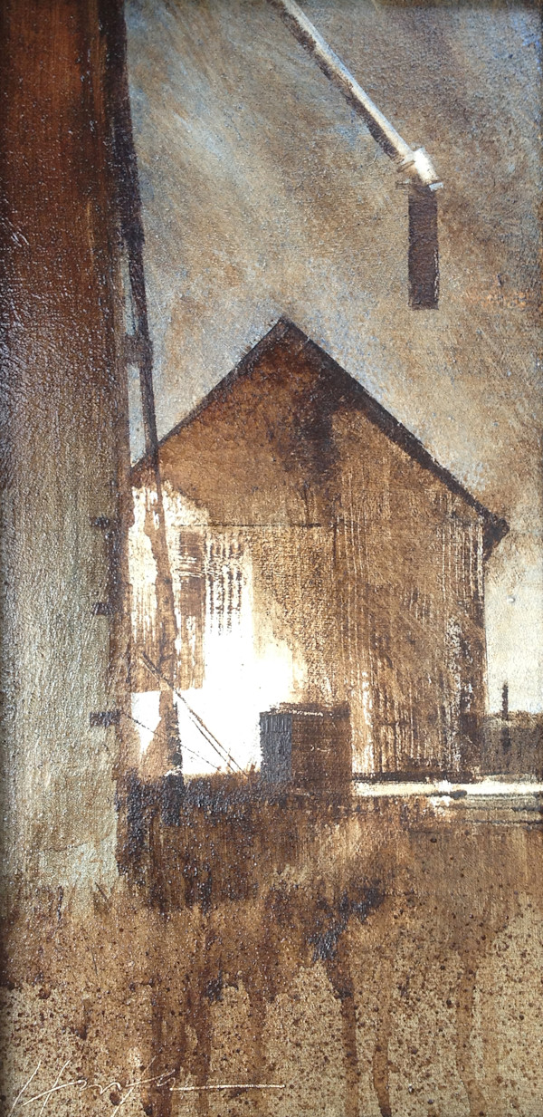 Barn Blue by Charlie Hunter, Image 1.