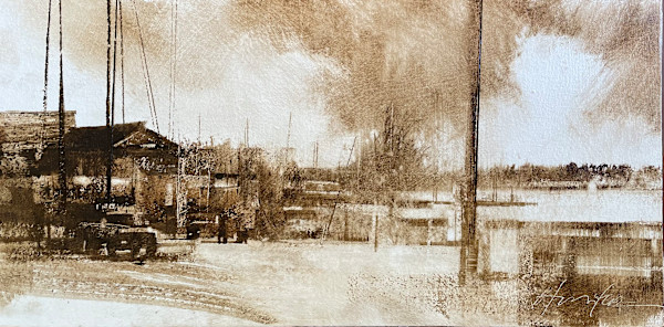 By the Oxford Ferry by Charlie Hunter, Image 1.