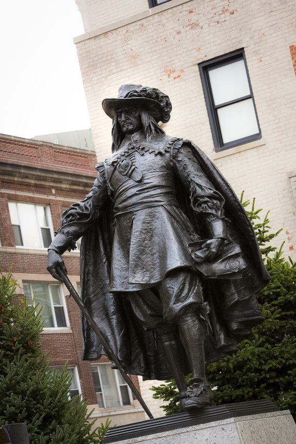 Untitled (Sculpture of Peter Stuyvesant) by J. Massey Rhind