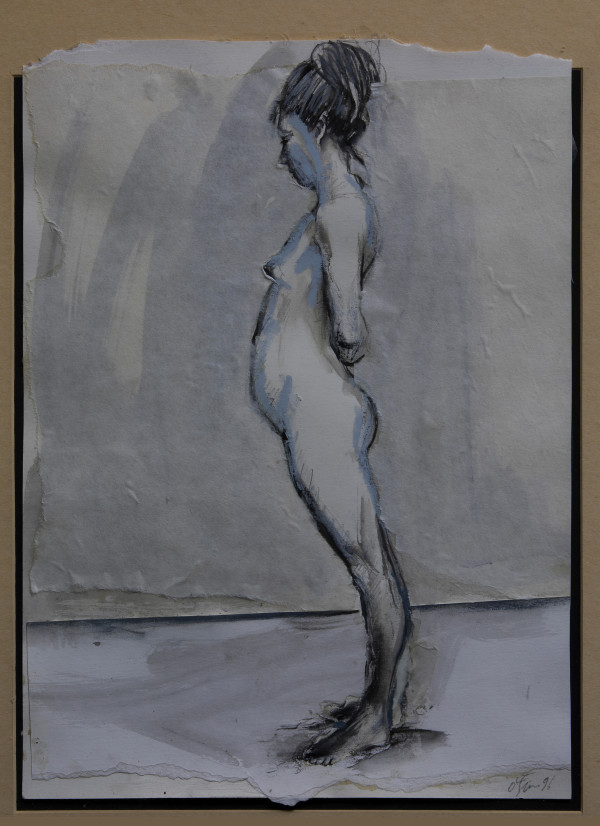 Woman in Profile by Donald O'Finn