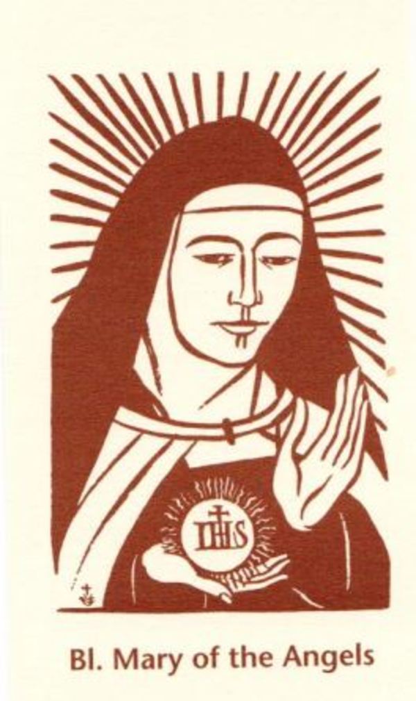 Untitled (BL. Mary of the Angels) by Constance Mary Rowe also known as Sister Mary of the  Compassion, O.P.