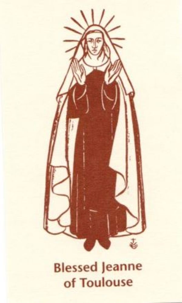 Untitled (Blessed Jeanne of Toulouse) by Constance Mary Rowe also known as Sister Mary of the  Compassion, O.P.