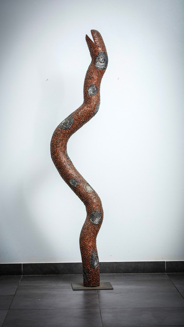 Untitled (Serpent Head) by Carol K. Brown