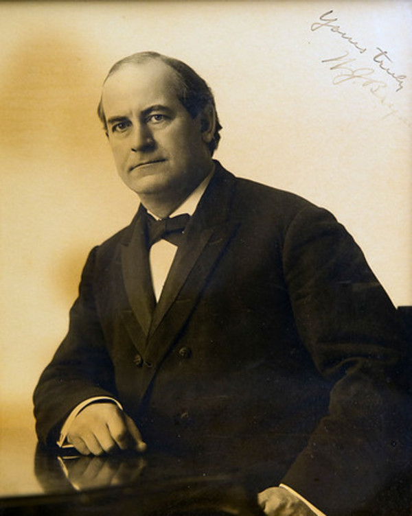 Untitled (Autographed Photograph of William Jennings Bryan) by Artist Unknown