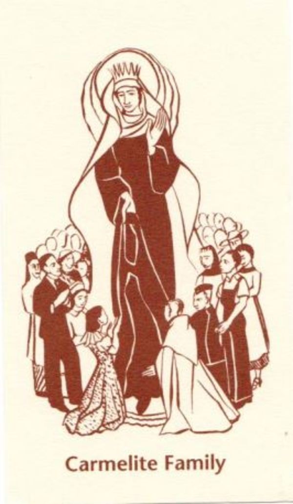 Untitled (Carmelite Family) by Constance Mary Rowe also known as Sister Mary of the  Compassion, O.P.