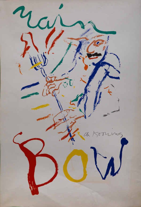 Rainbow: Thelonious Monk, Devil at the Keyboard by Willem de Kooning