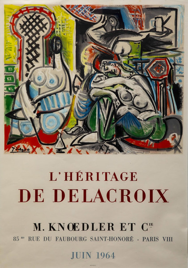 Le Heritage de Delacroix M. Knoedler et Cie. by Pablo Picasso