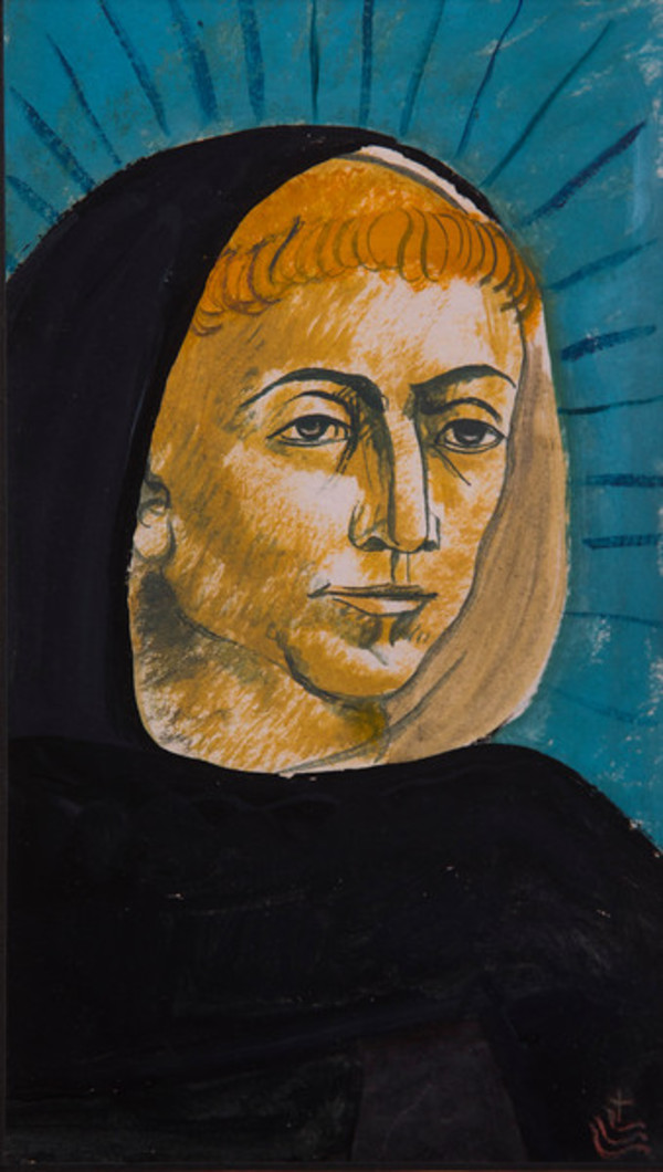 Untitled (Dominican Saint) by Constance Mary Rowe also known as Sister Mary of the  Compassion, O.P.