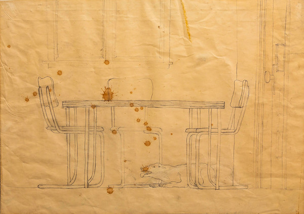 Untitled (Kitchen, Venice, CA) by Charles Garabedian