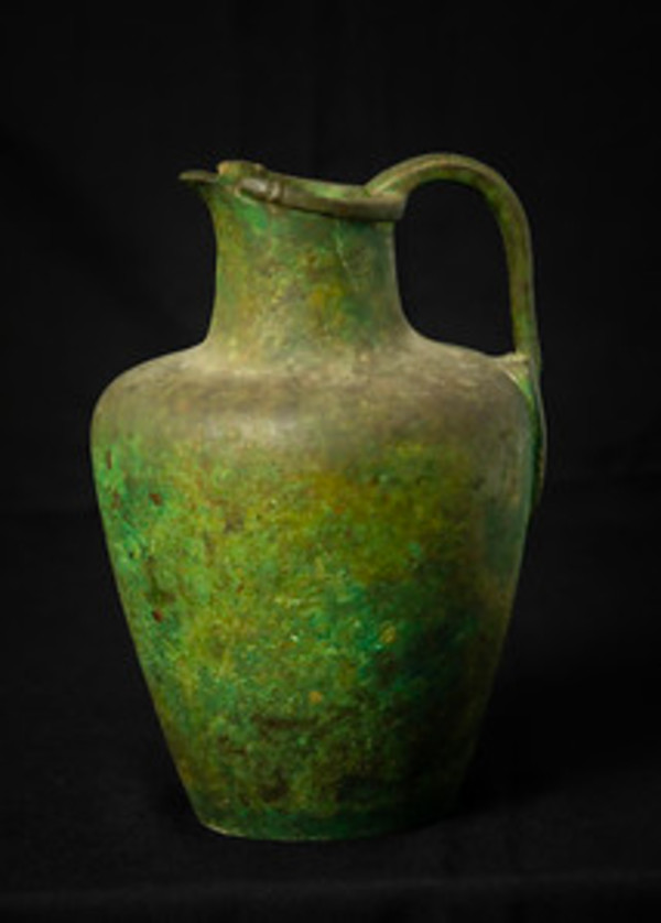 Untitled (Ancient Greek Bronze Water Vessel) by Artist Unknown