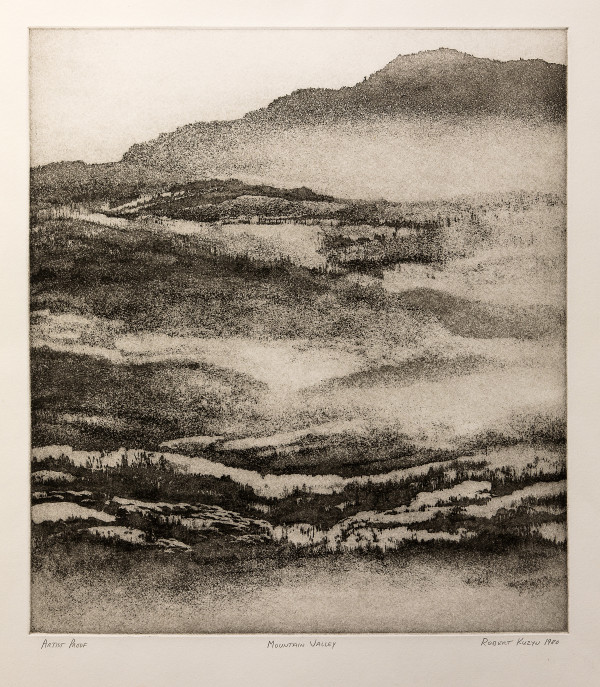 Mountain Valley by Robert Kuzyn