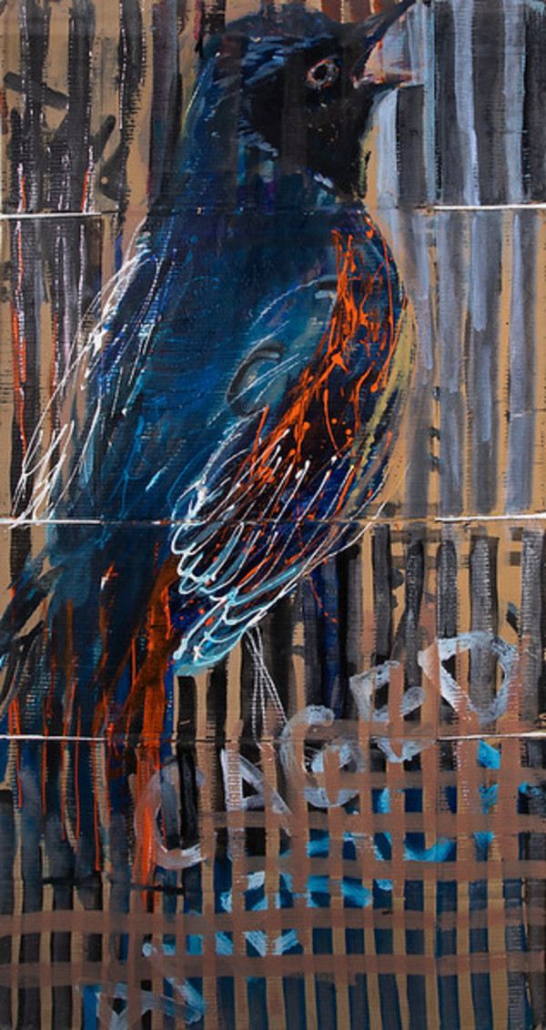 Cage America (Blue Bird) by Henrietta Mantooth