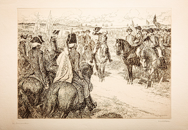 The Surrender of Cornwallis by Francis Luis Mora