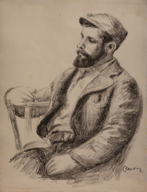 Portrait of Louis Valtat by Auguste Renoir