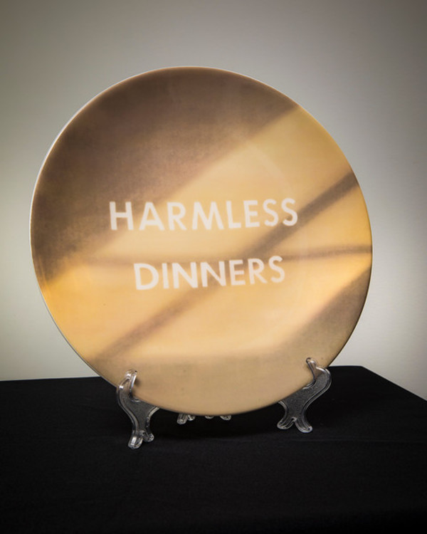 Untitled (Harmless Dinners) by Ed Ruscha