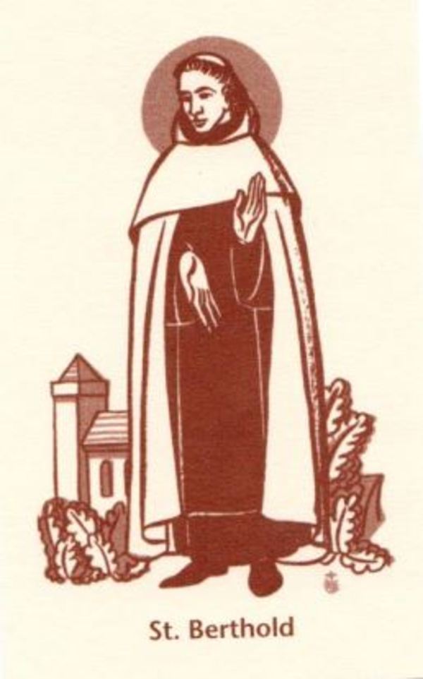 Untitled (St. Berthold) by Constance Mary Rowe also known as Sister Mary of the  Compassion, O.P.