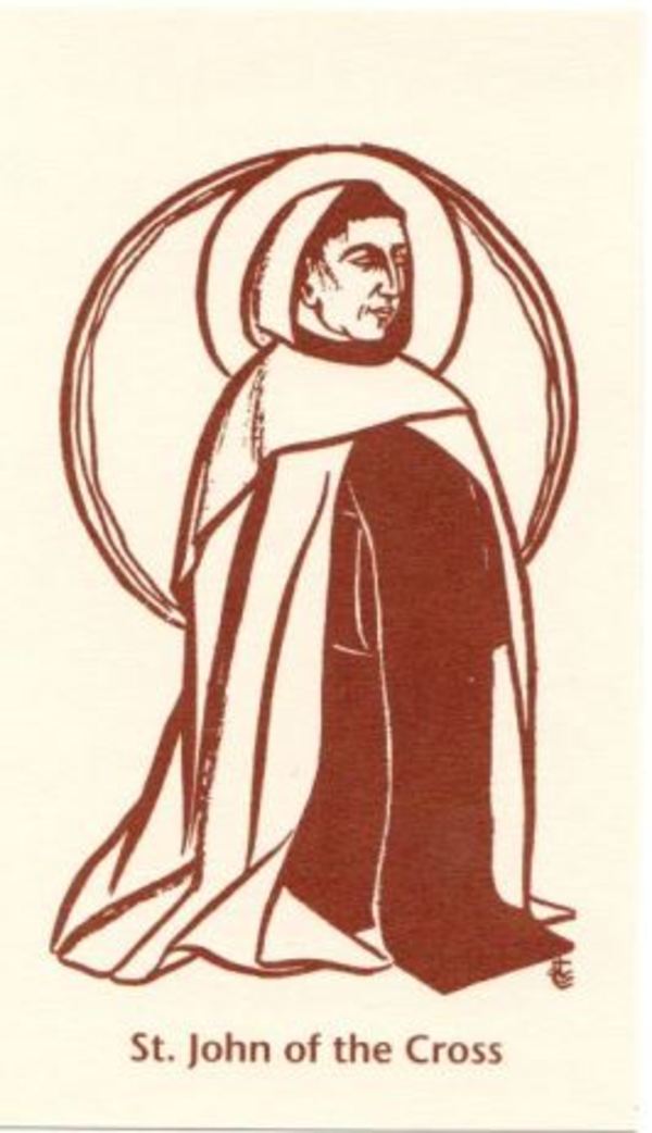 Untitled (St. John of the Cross) by Constance Mary Rowe also known as Sister Mary of the  Compassion, O.P.