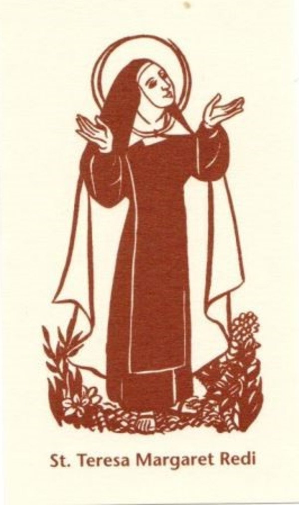 Untitled (St. Teresa Margaret Redi) by Constance Mary Rowe also known as Sister Mary of the  Compassion, O.P.