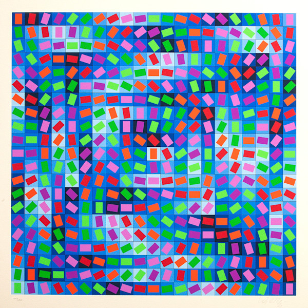 Rhythm by Victor Vasarely