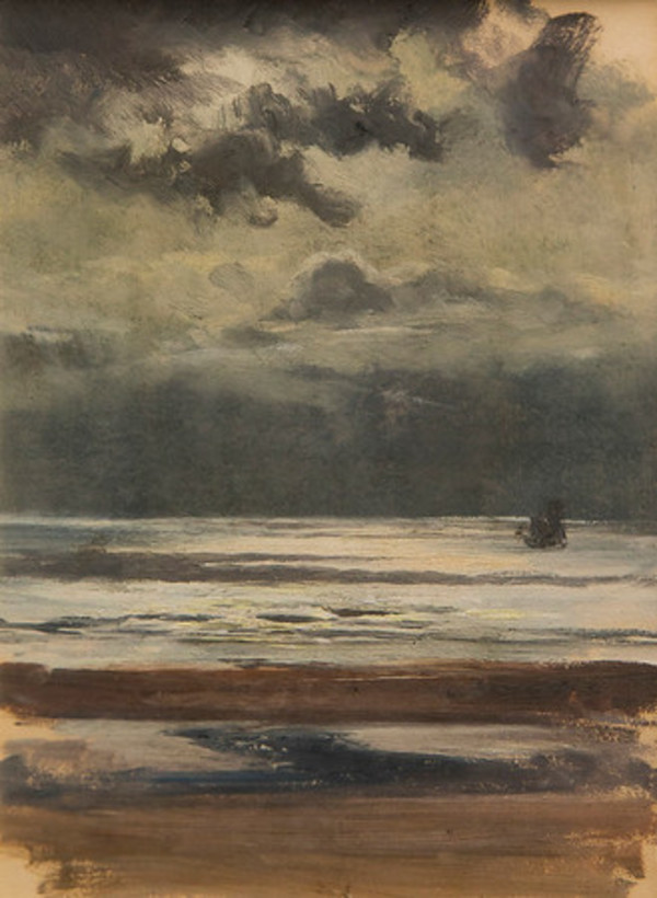Storm Clouds over the Silver Sea by William Lionel Wyllie