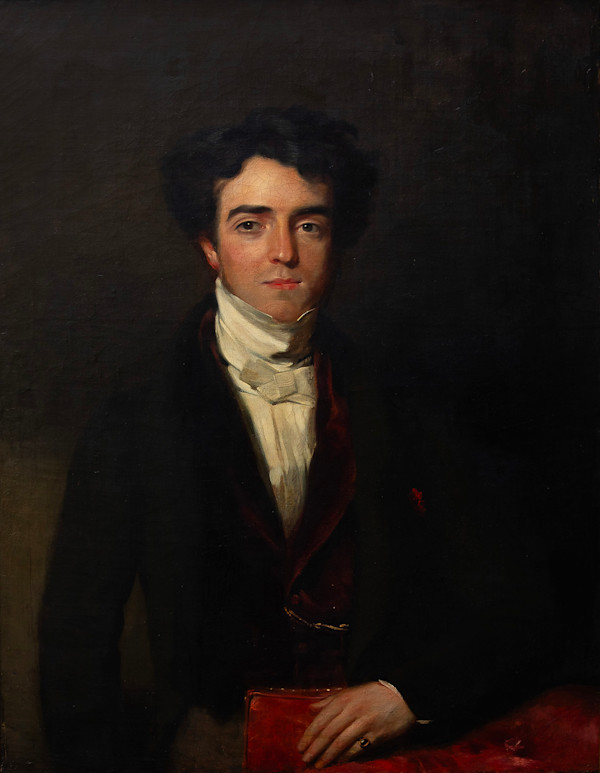 Untitled (Oil Portrait of a Man) by Attrib. to Thomas Lawrence