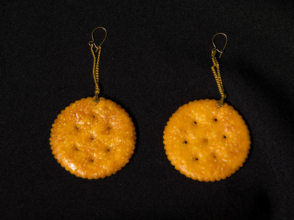 Cracker Earrings by John Fischer