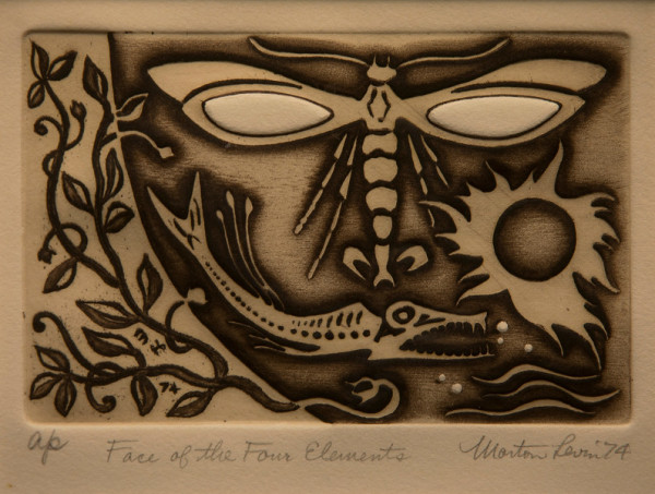 Face of the Four Elements by Morton Levin