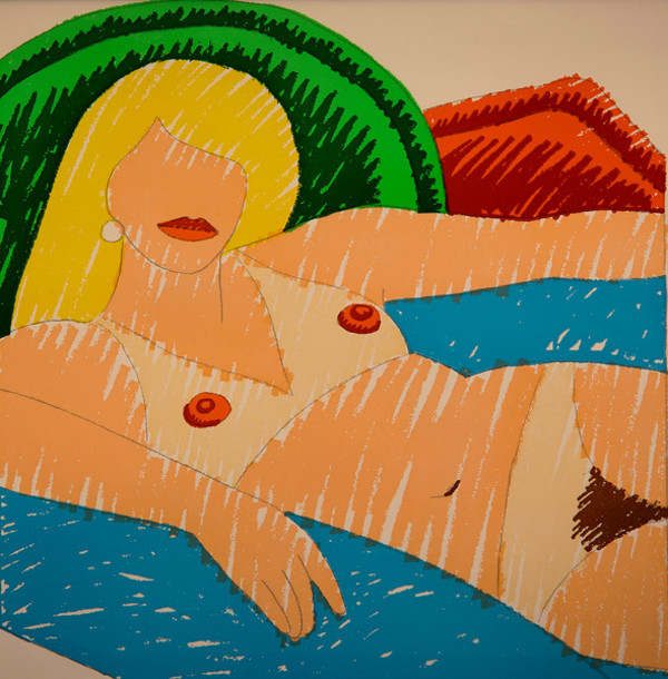 Shiny Nude by Tom Wesselmann