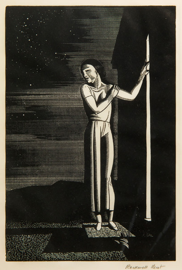 Starry Night by Rockwell Kent