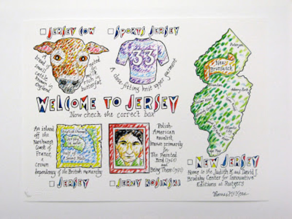 Untitled (Jersey Puns) by Thomas McKean