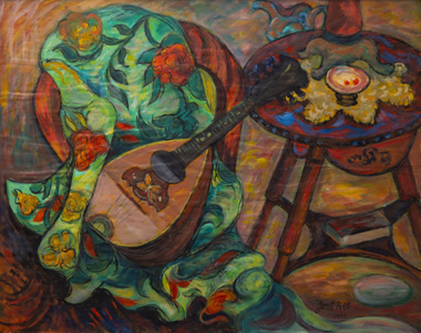 Untitled (Still Life with Mandolin) by Jacob Pell