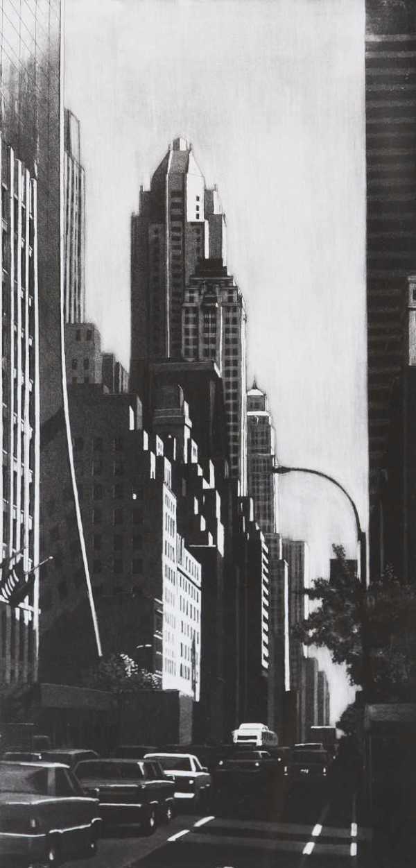 57th Street Looking East by Richard Haas