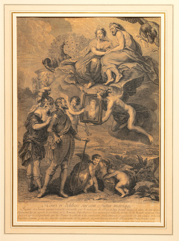 Henri IV delibere sur son futur mariage (Henry IV Deliberates on His Future Marriage) by Jean-Marc Nattier