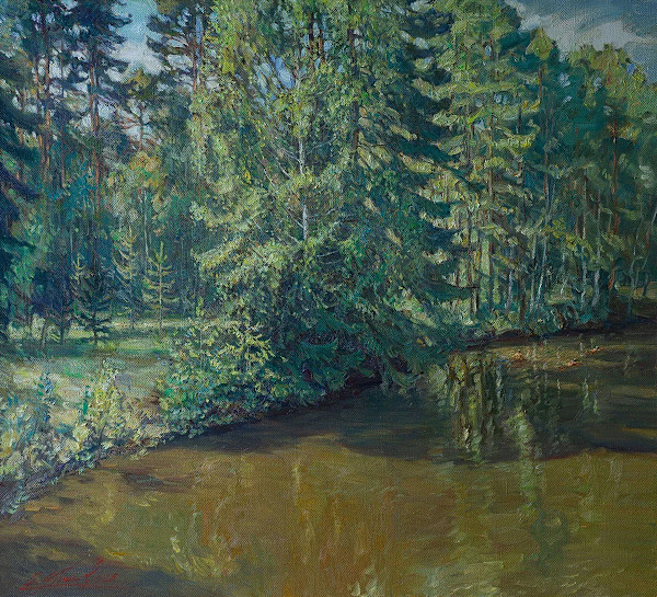 У реки by Александр Абинов