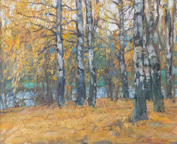 Осенние березы by Александр Абинов