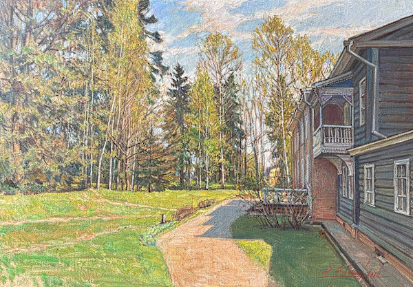 Весна в усадьбе by Александр Абинов, Image 1.
