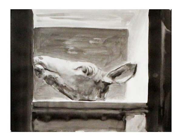 Animal Head 1 by Michael Sherman