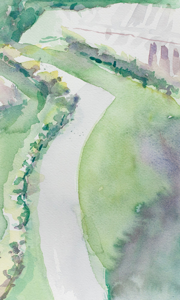 Walkway at Sonnenberg by Lesley A. Powell