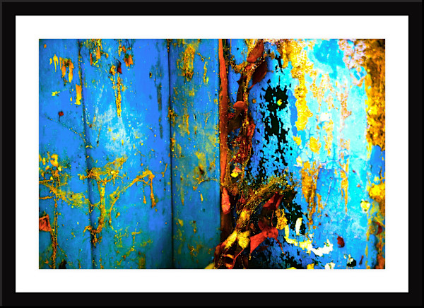 Azul with Gold From Rhédey Manor in Dăbâca Jud Cluj 2658 by Adam Soch, Image 1.