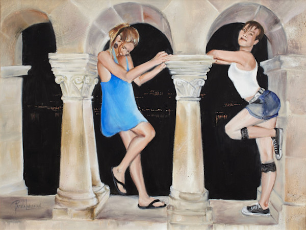 Allyson & Vanessa in Budapest I by Pamela Larson Toscher, Image 1.