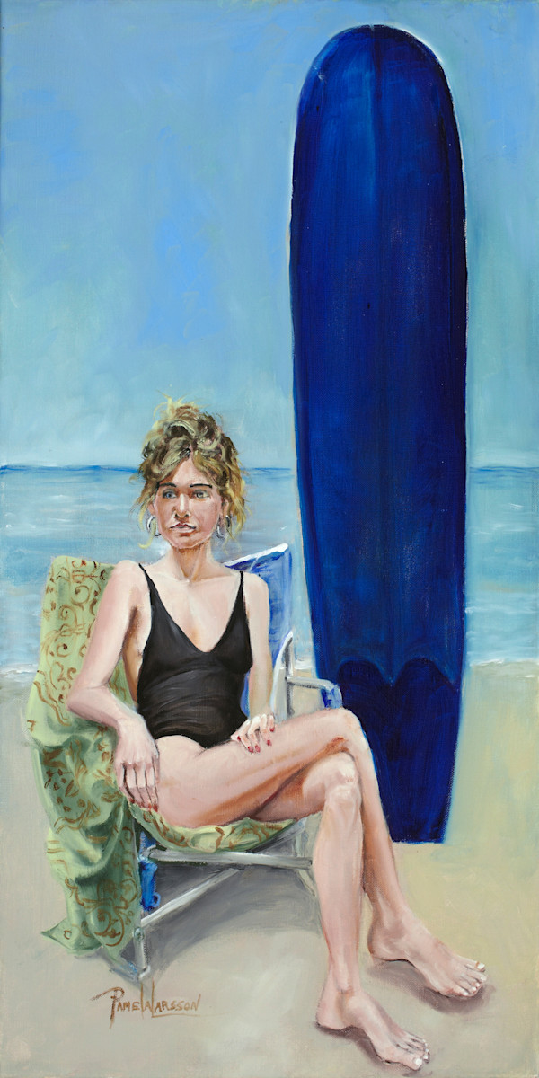 At The Beach by Pamela Larson Toscher, Image 1.