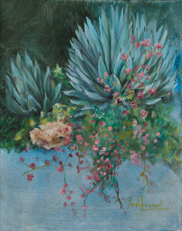Blues & Pinks by Pamela Larson Toscher, Image 1.