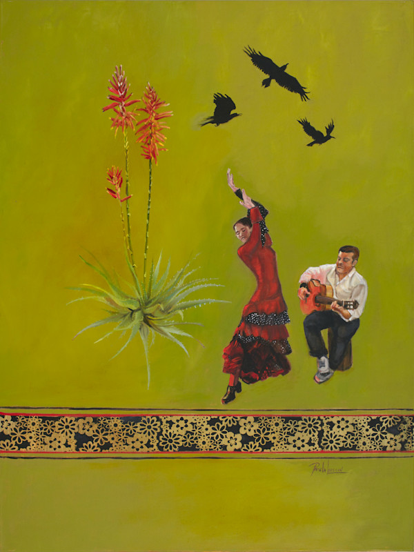 Flamenco Dancer by Pamela Larson Toscher, Image 1.
