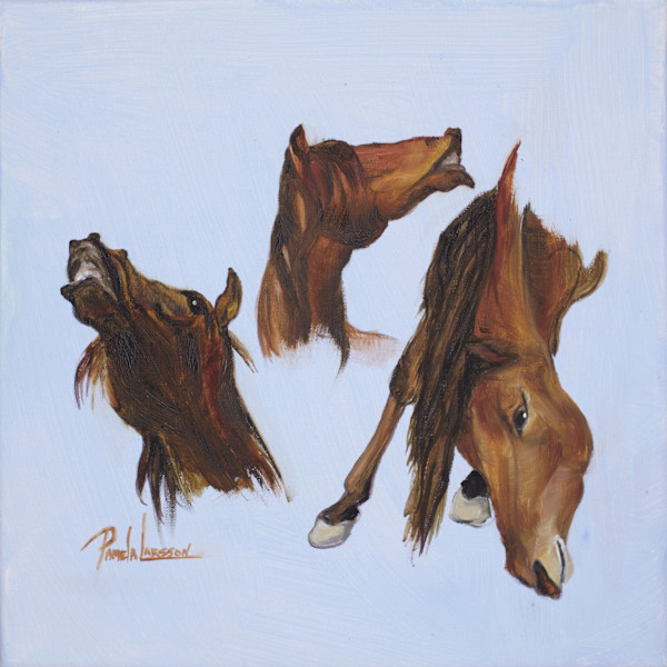 Horses by Pamela Larson Toscher, Image 1.