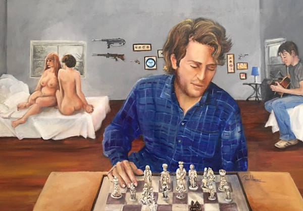 The Boys Apartment by Pamela Larsson Toscher
