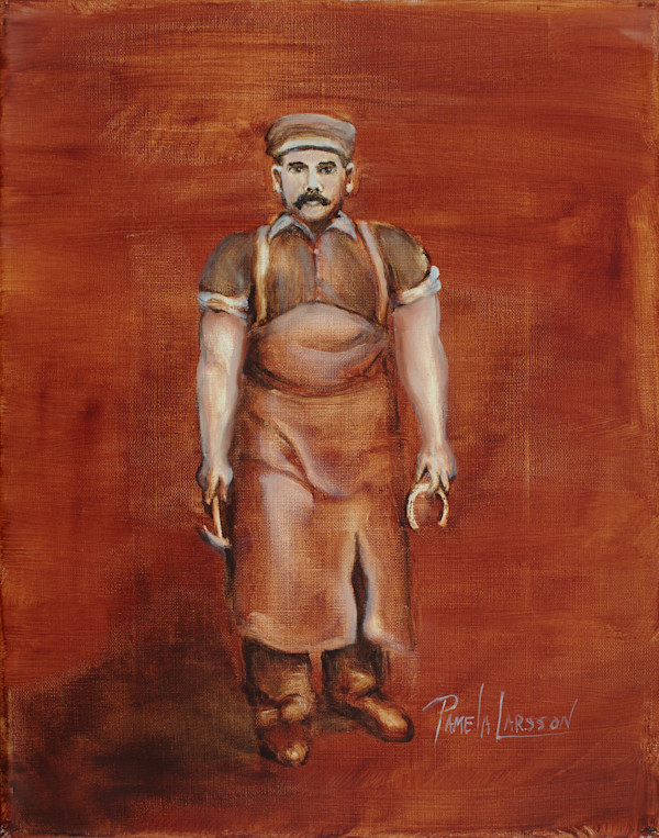 Jewish Hercules - Commission by Pamela Larson Toscher, Image 1.