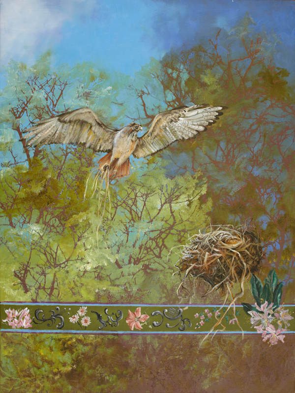 Red Tailed Hawke by Pamela Larson Toscher, Image 1.
