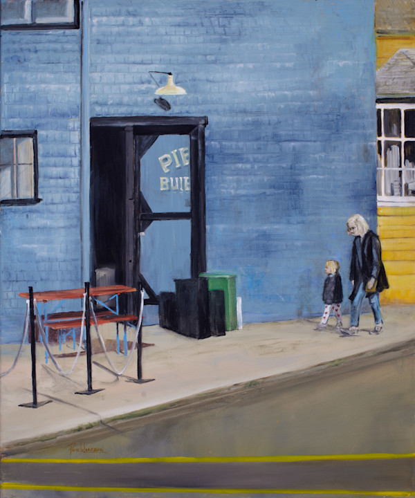 The Blue Wall by Pamela Larson Toscher, Image 1.